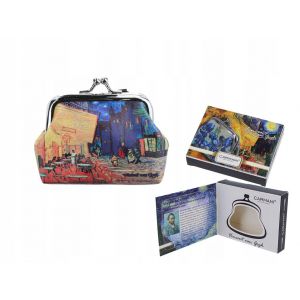 Portfelik Carmani mały - V. van Gogh, Tarasy kawiarni nocą